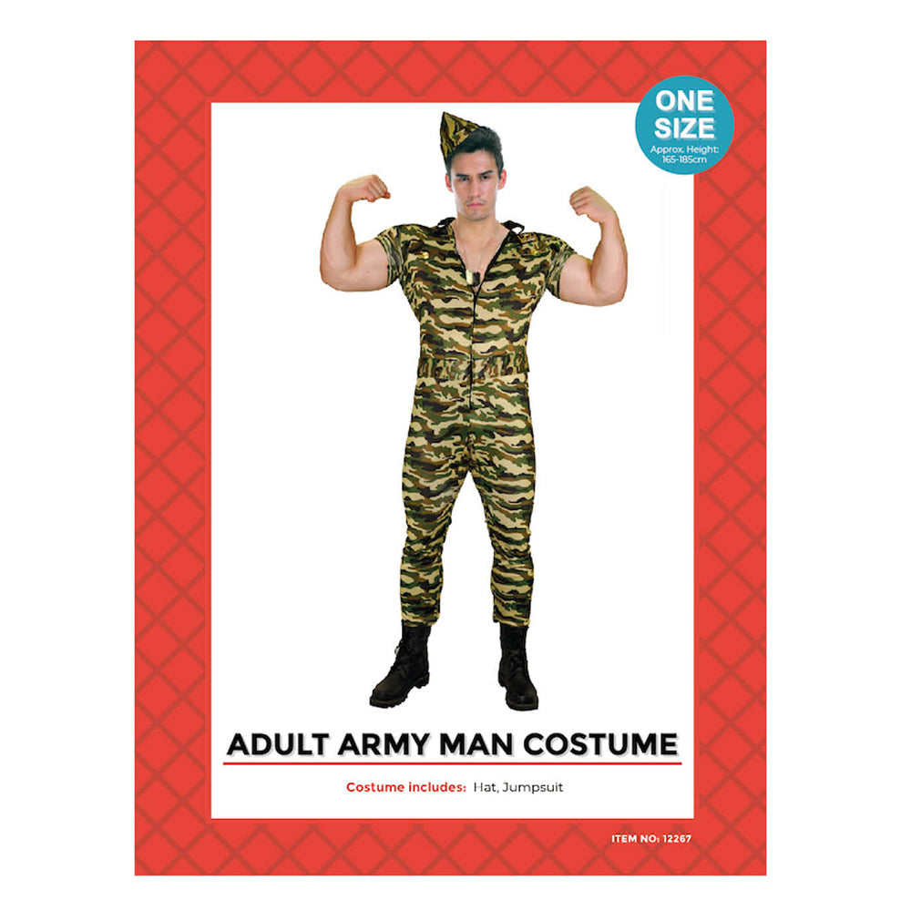 Adult Army Man Costume