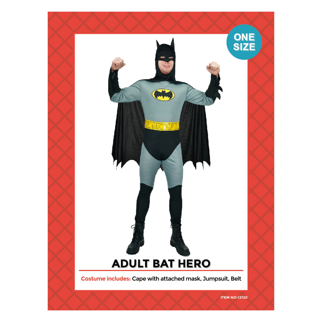 Adult Bat Hero Costume
