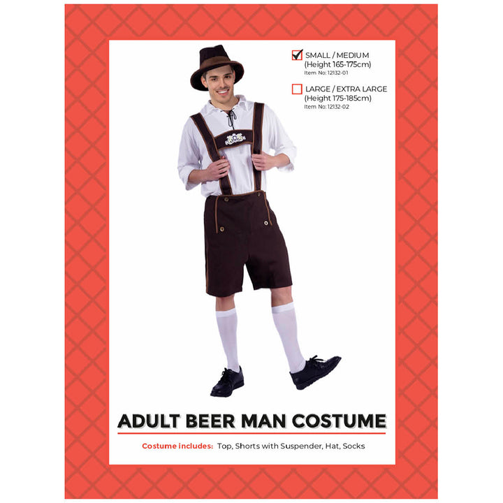 Adult Beer Man Costume