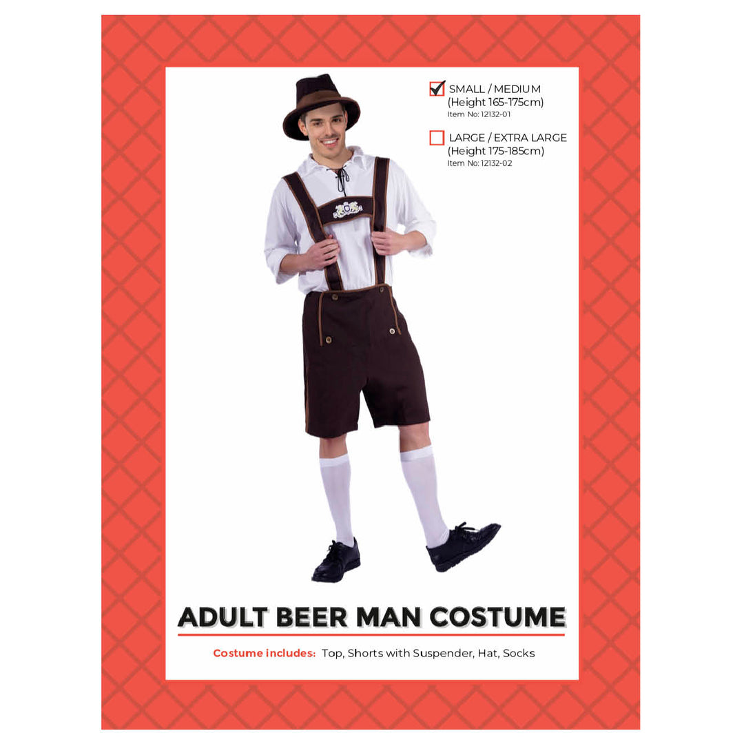 Adult Beer Man Costume