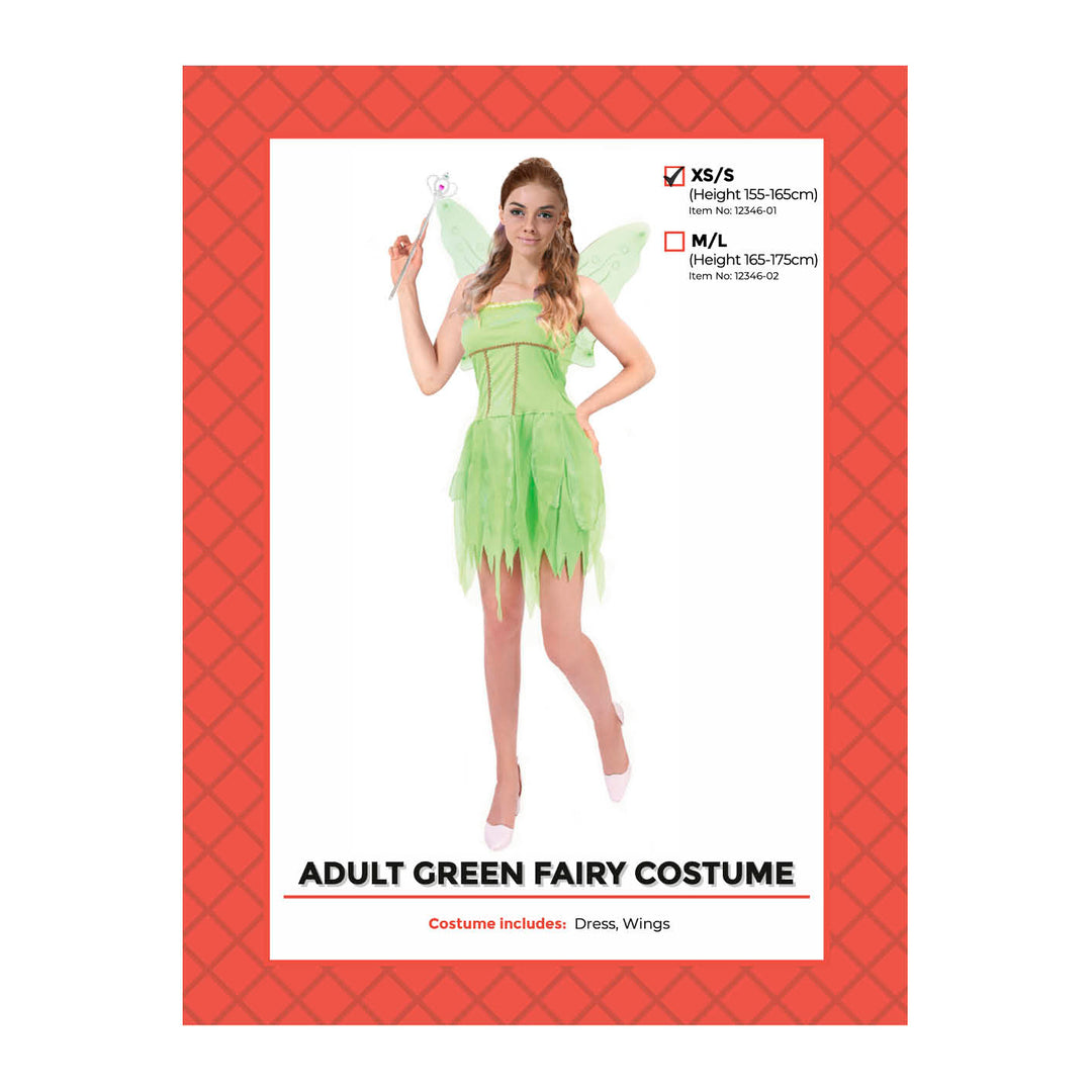 Adult Green Fairy Costume