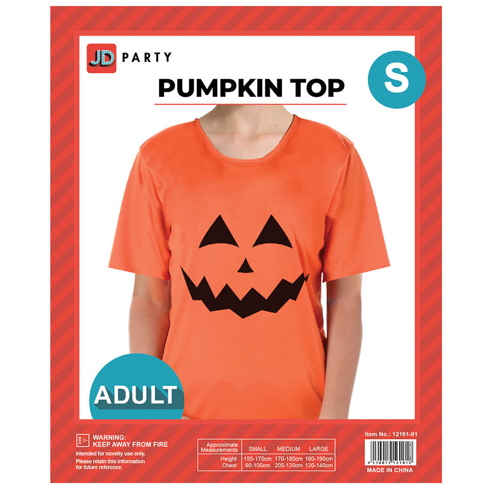 Adult Halloween Pumpkin Top