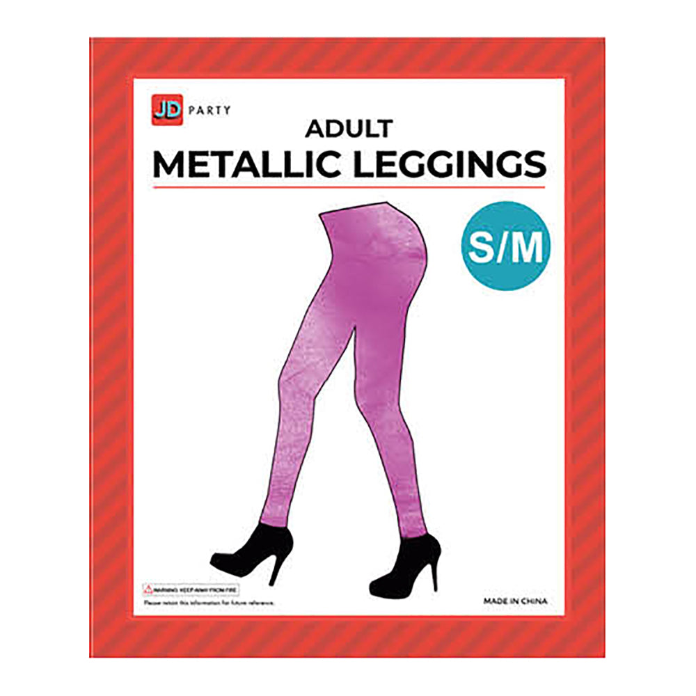 Adult Metallic Leggings - Various Colours