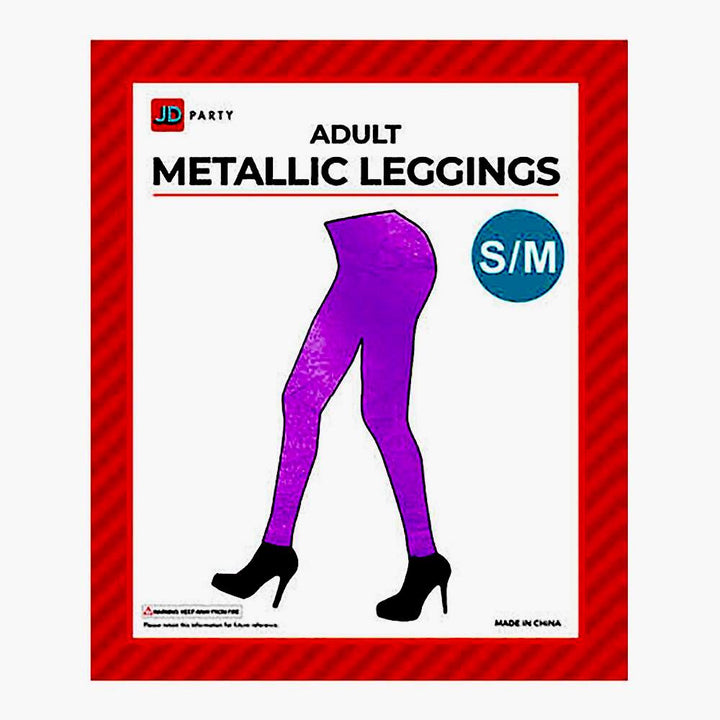 Adult Metallic Leggings - Various Colours