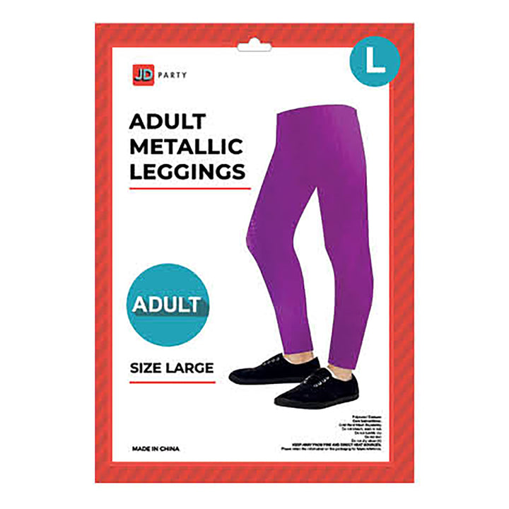 Adult Metallic Leggings - Various Colours