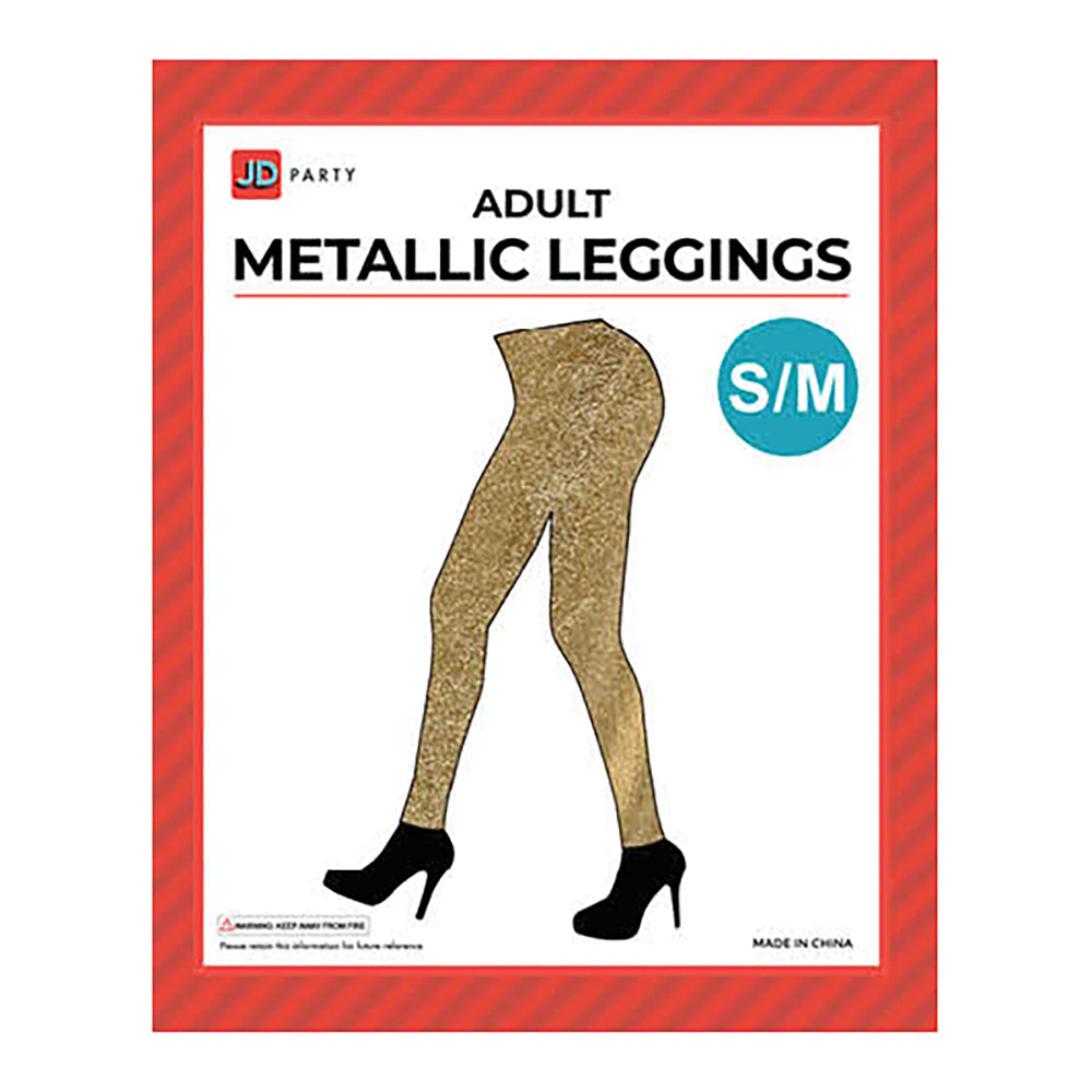 Adult Metallic Leggings - Various Colours