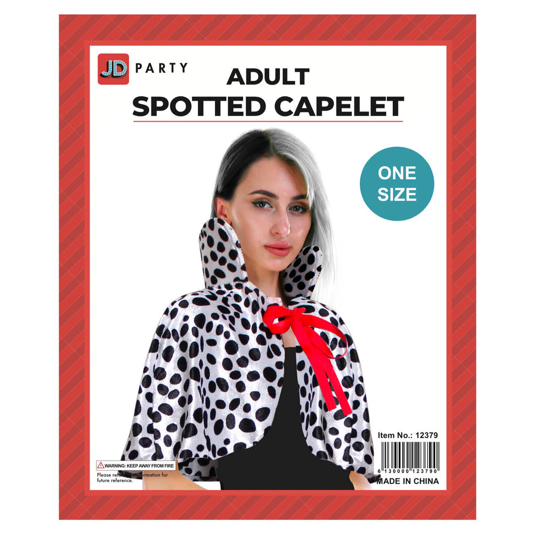 Cruella Spotted Capelet