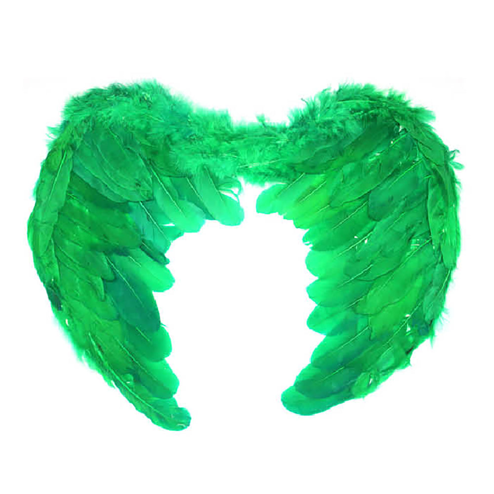 Feather Wings Green