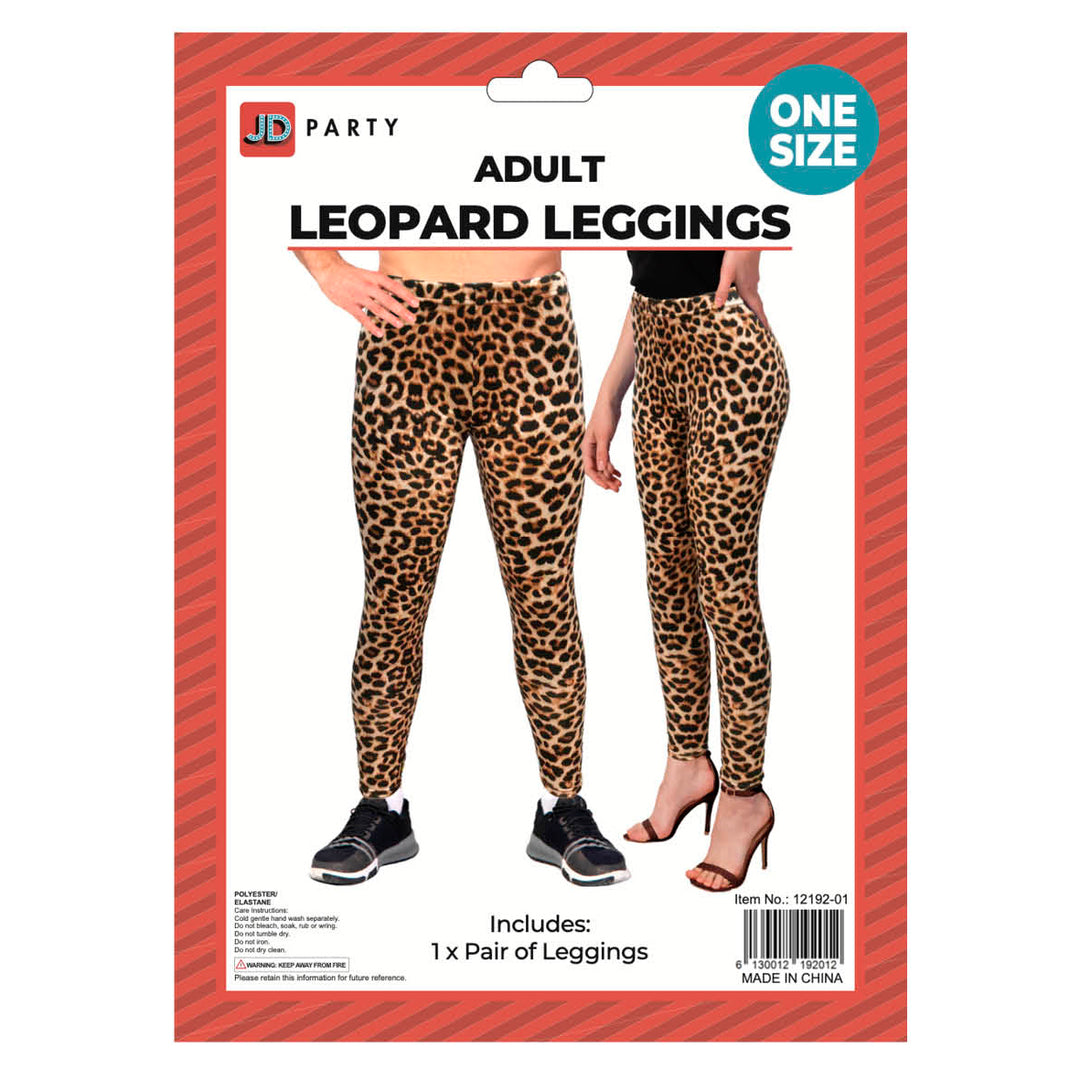 Animal Print Leggings, Leopard