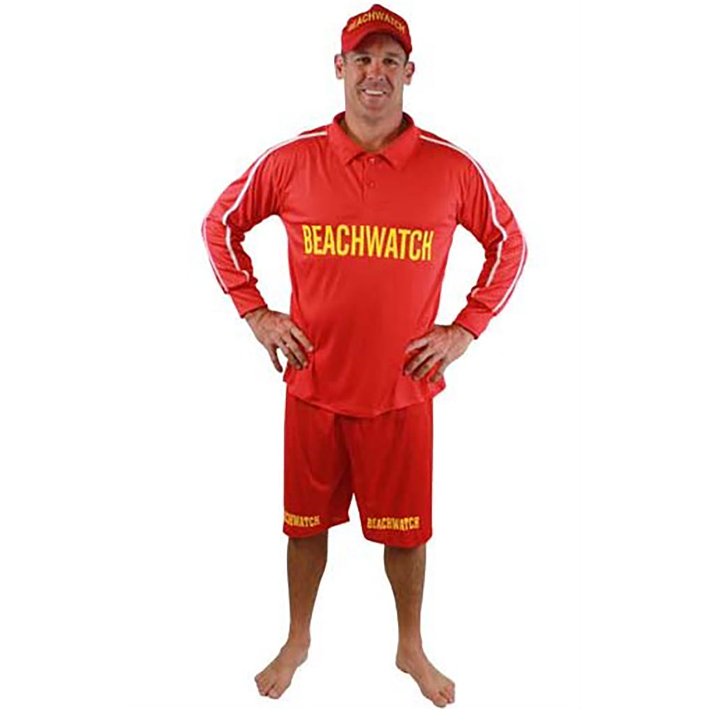 Beachwatch Rescue Man Costume