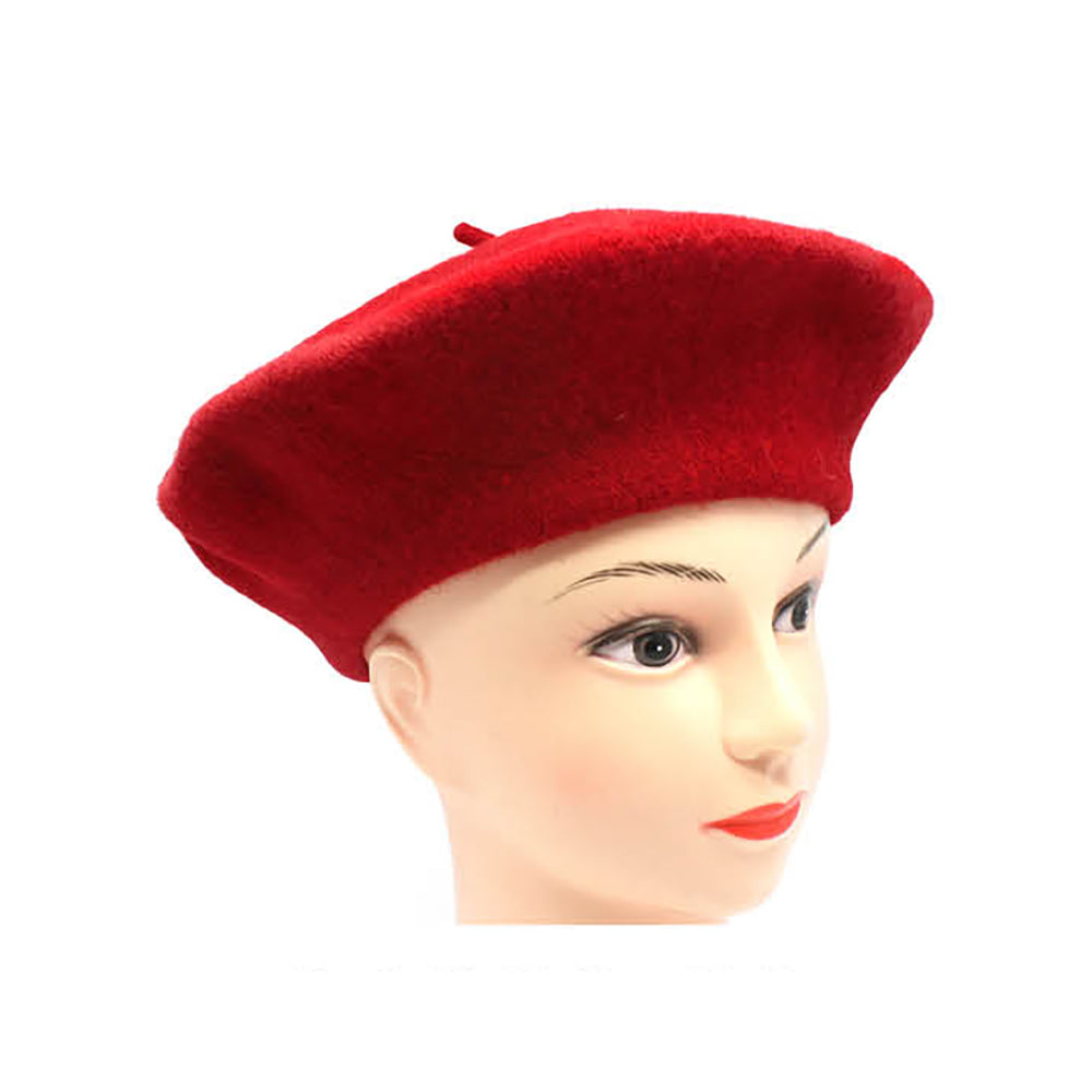 Beret Hat Red