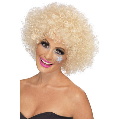 70's Afro Wig Blonde