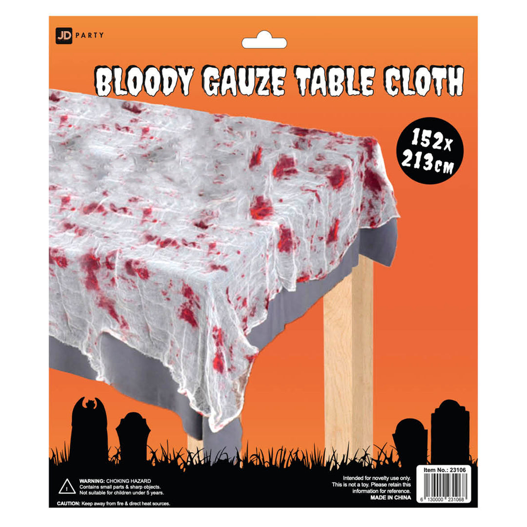 Bloody Gauze Table Cover