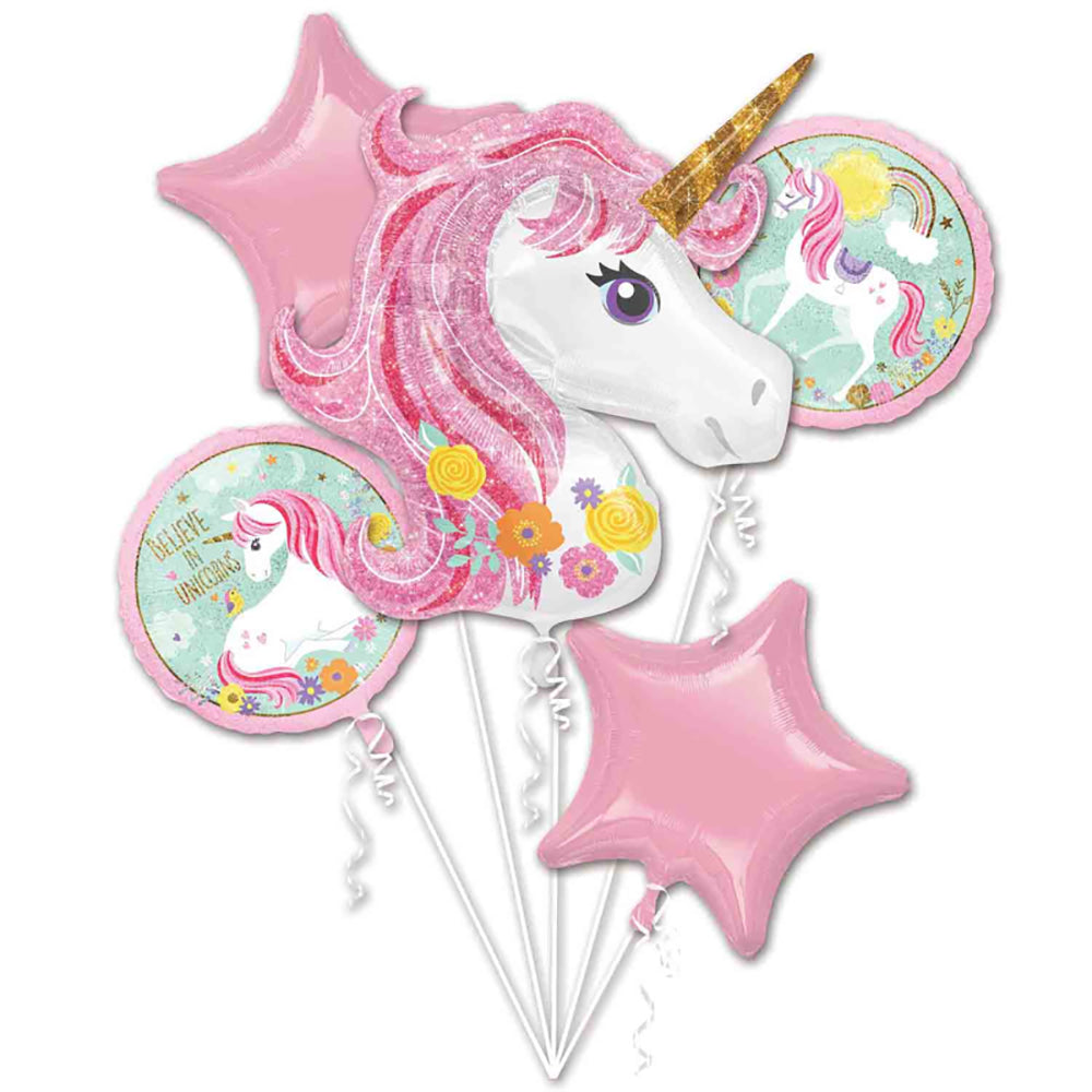 Magical Unicorn Foil Balloon Bouquet