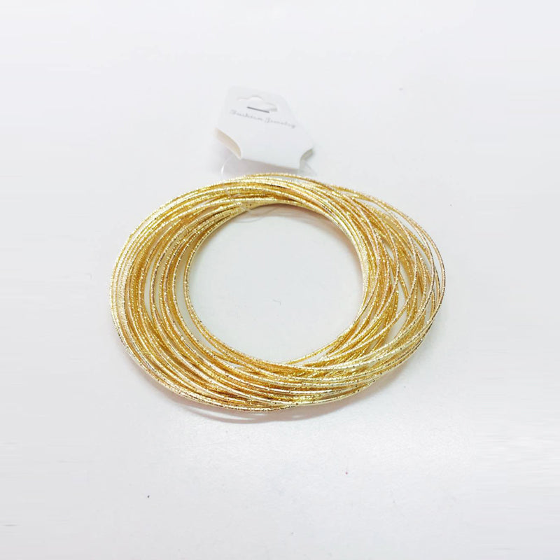 Metal Wire Bracelet - Gold