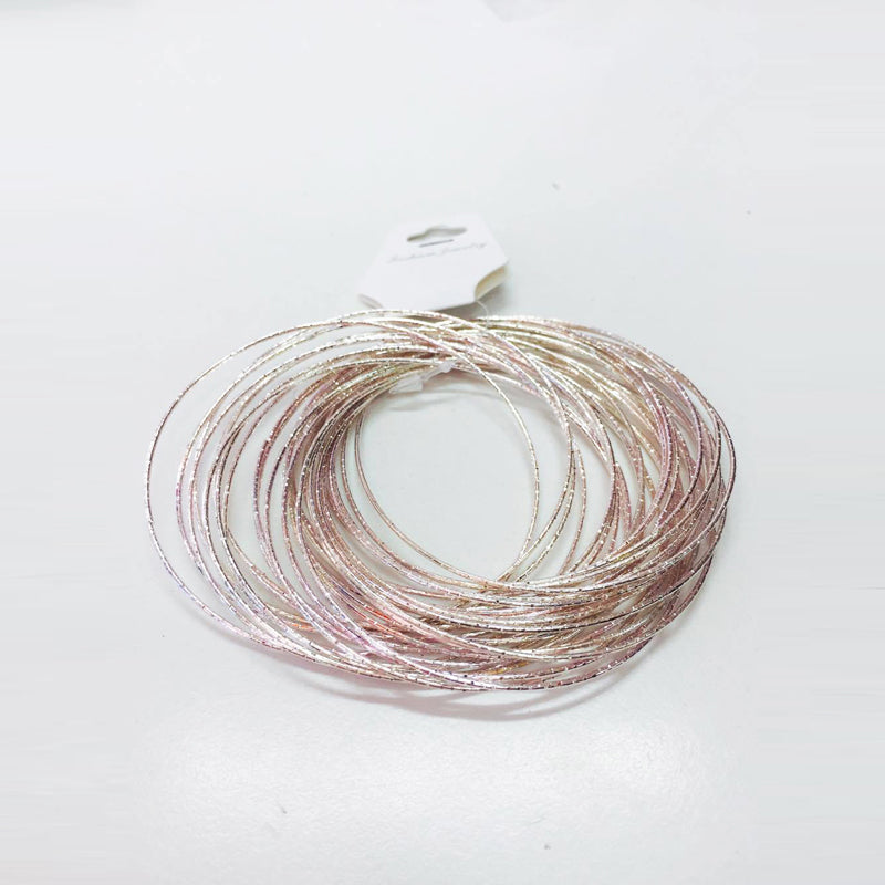 Metal Wire Bracelet - Silver