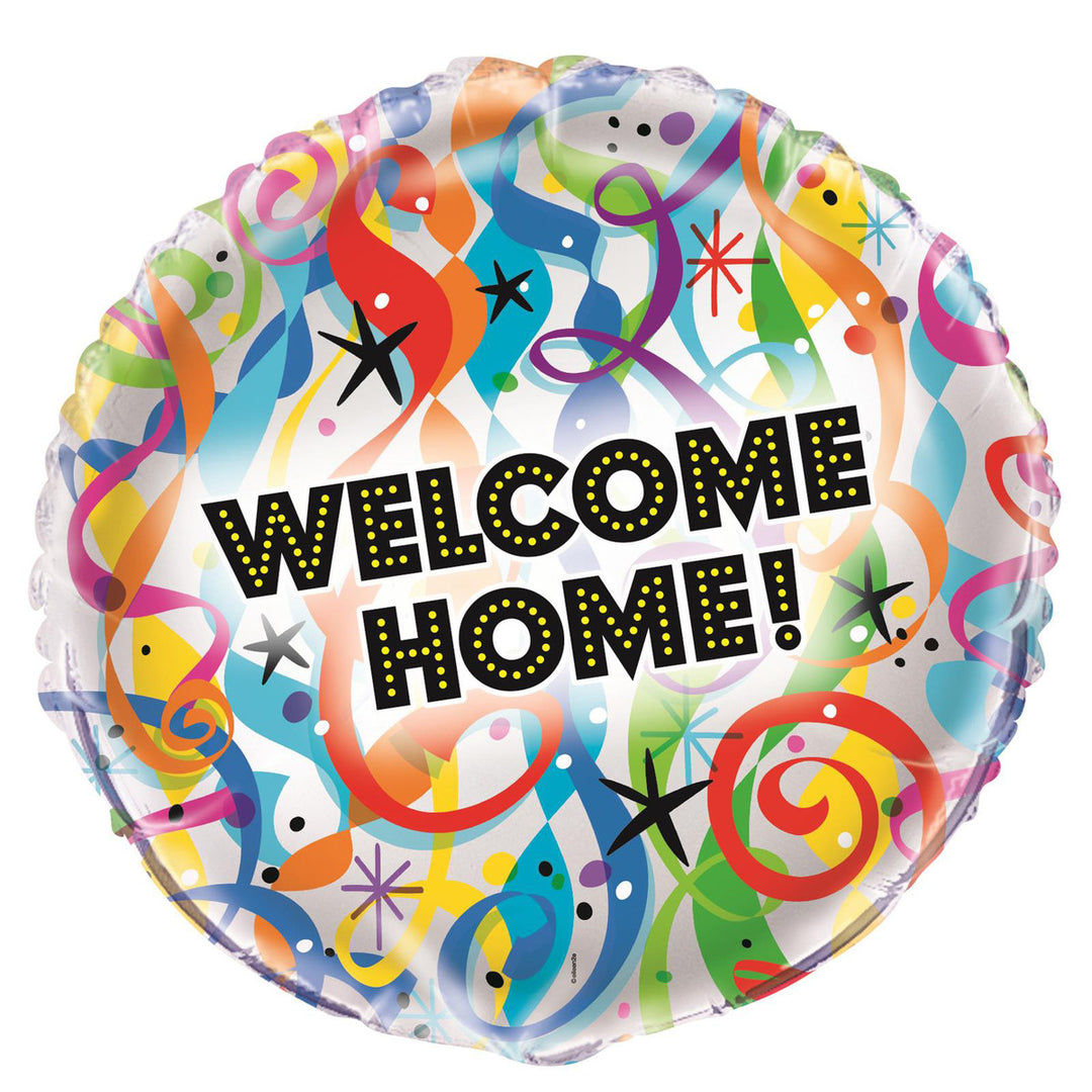 Bright Welcome Home Foil Balloon