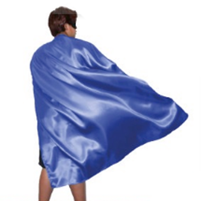 Long Blue Cape