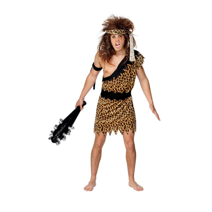 Caveman Leopard Print Costume