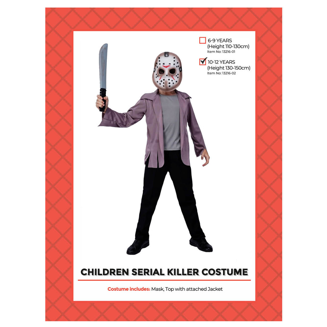 Children Killer Boy Costume