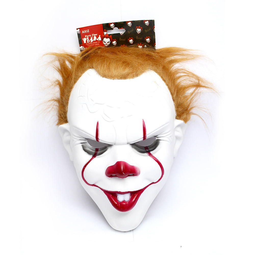 Clown Mask with Toothy Grin