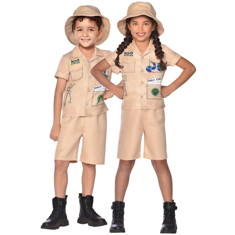 Costume Kids Zoo Keeper