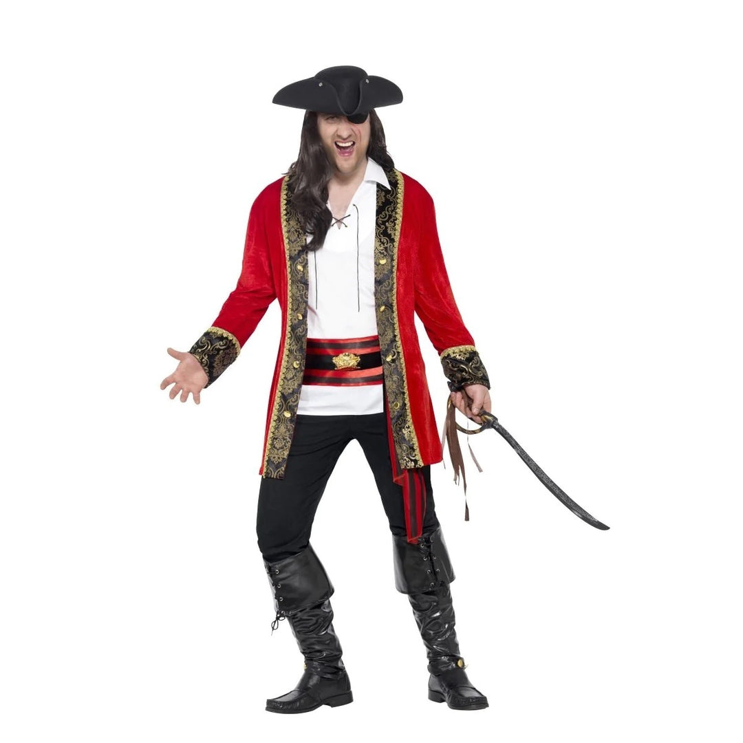 Curves Pirate Captain Costume