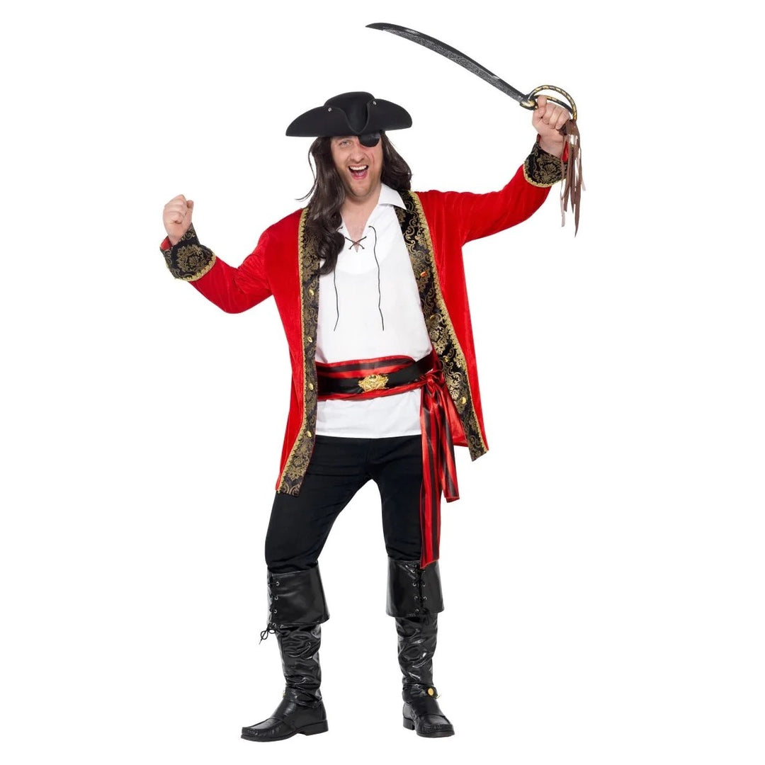 Curves Pirate Captain Costume