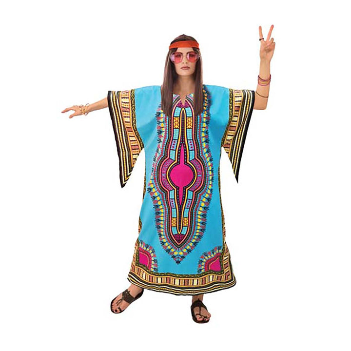 Dashiki Hippie Dress