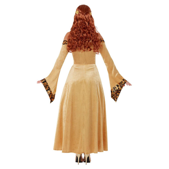 Deluxe Medieval Countess Costume, Gold