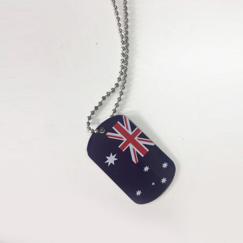 Australia Flag Dog Tags