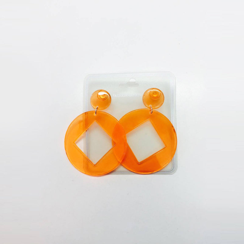 Earrings - Orange