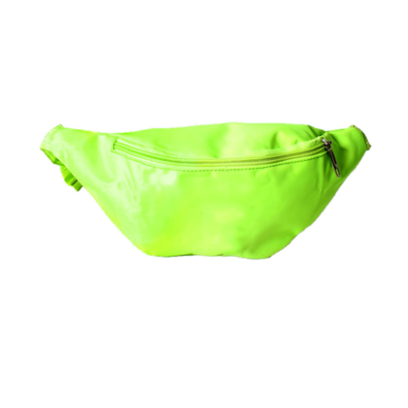 Fluro Bum Bag - Green