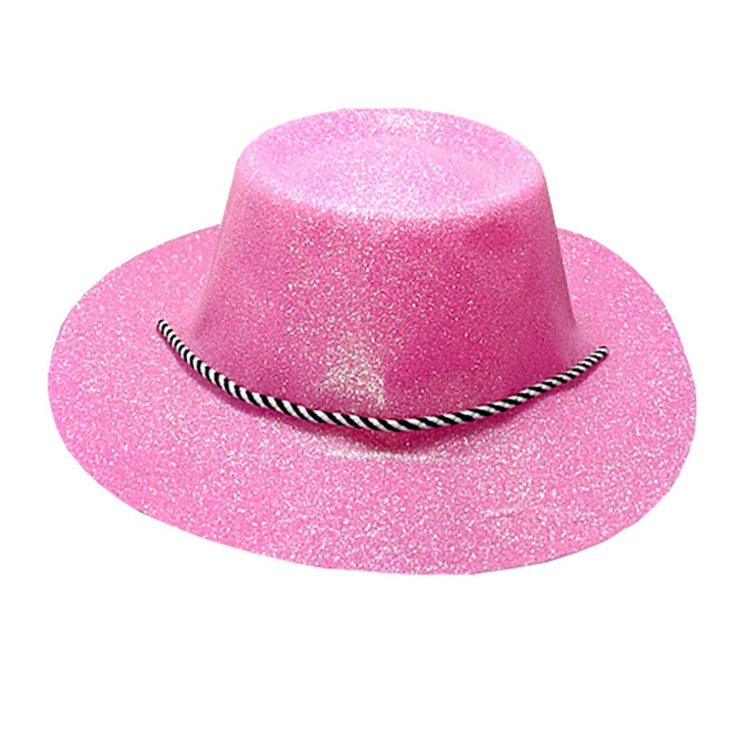 Glitter Cowboy Hat, Pink