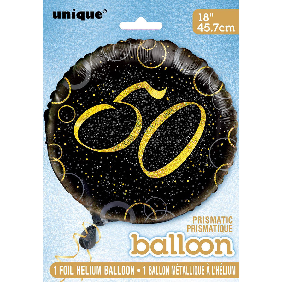 Glitz Gold 50th Birthday Foil Balloon
