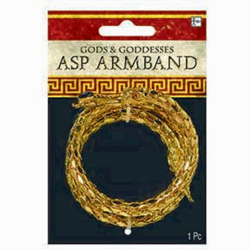 Goddess Gold Snake Armband