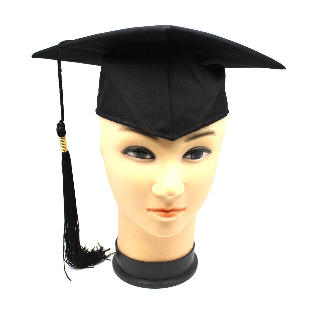 Black Graduation Hat with Tassel