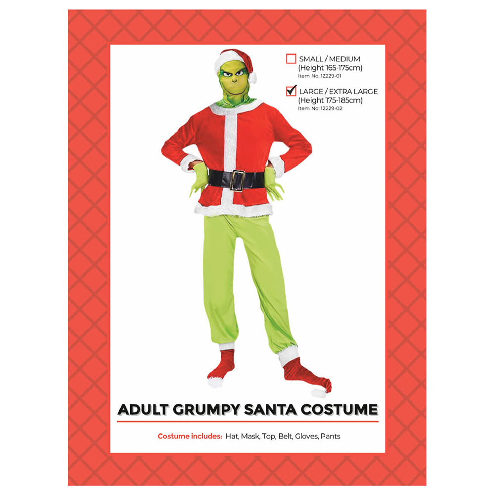 Grumpy Santa Costume