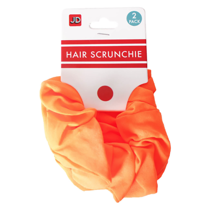 Hair Scrunchie - Fluro Orange