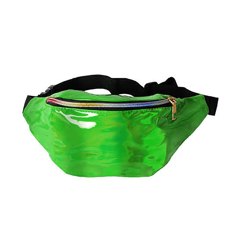 Iridescent Bum Bag - Dark Green