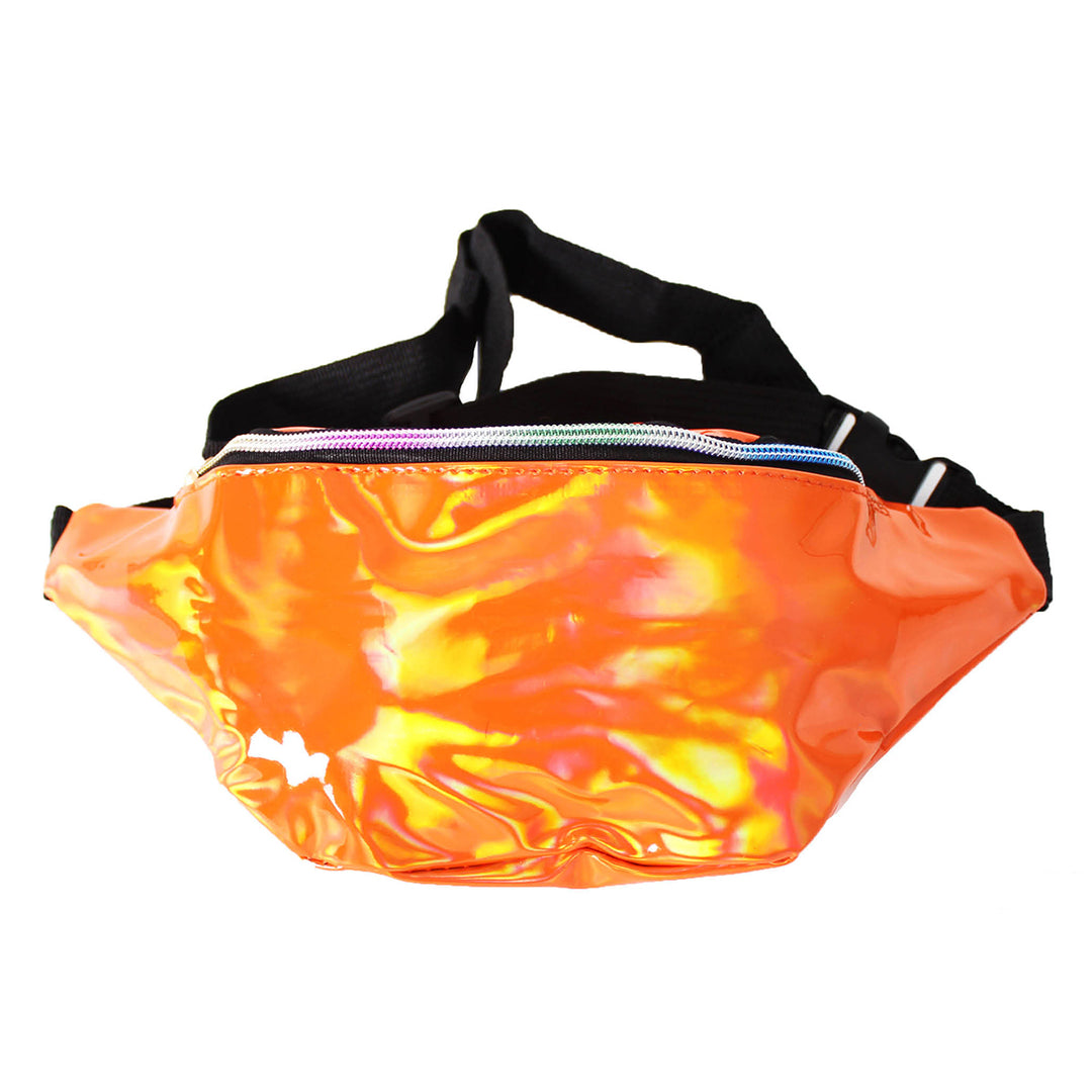 Iridescent Fanny Pack Bum Bag Orange