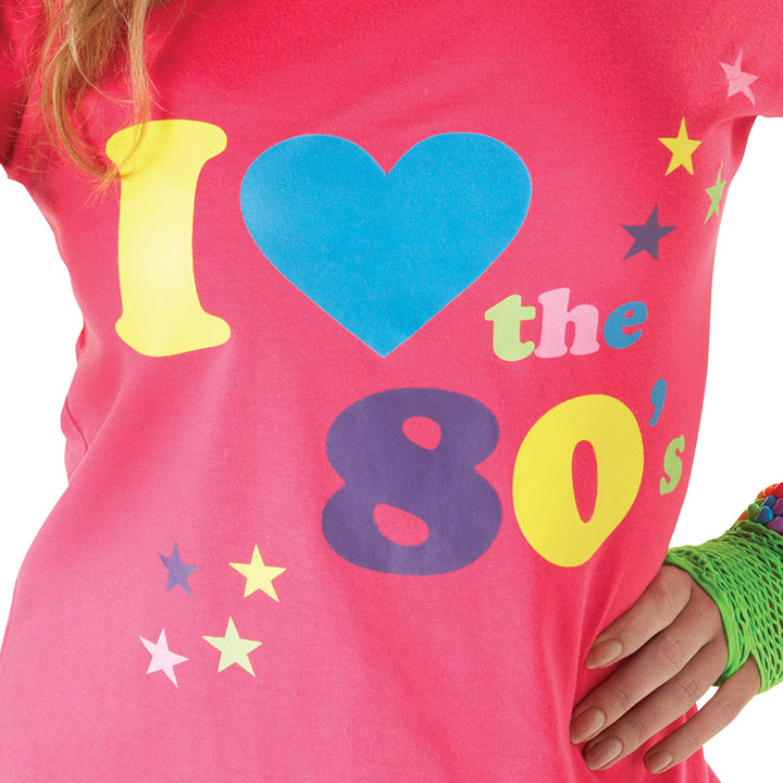 I Love 80's Adult T-Shirt