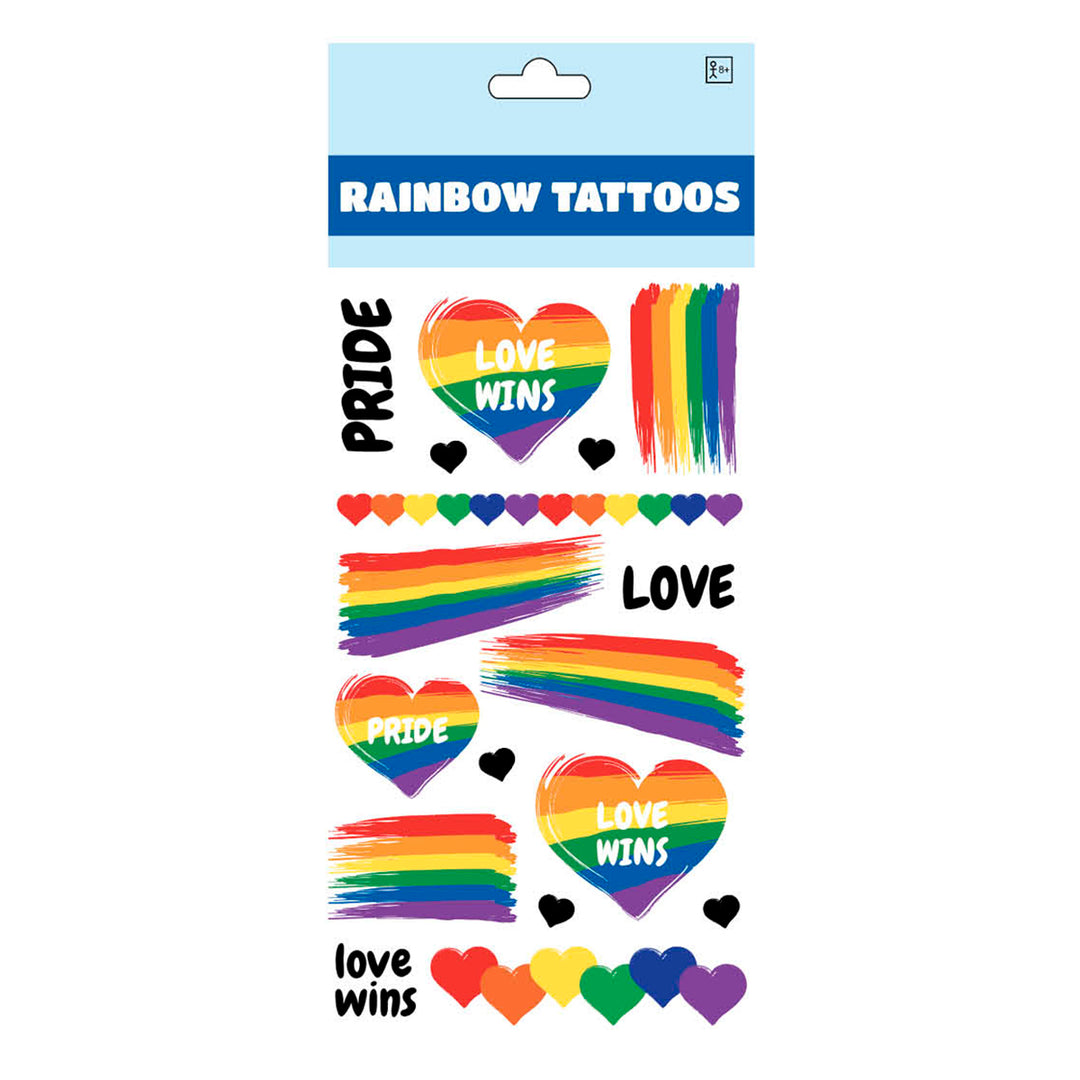 Mardi Gras Pride Tattoos
