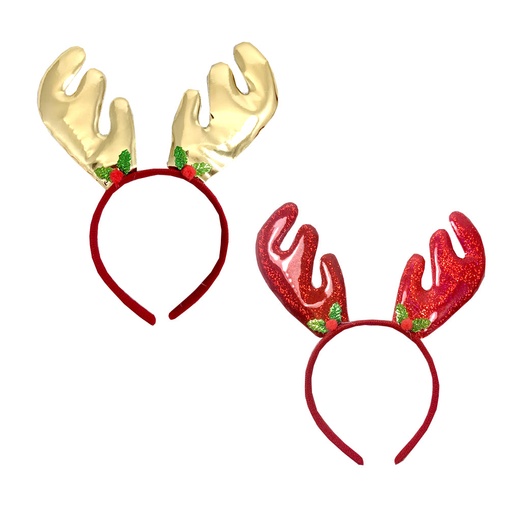 Metallic Reindeer Antlers