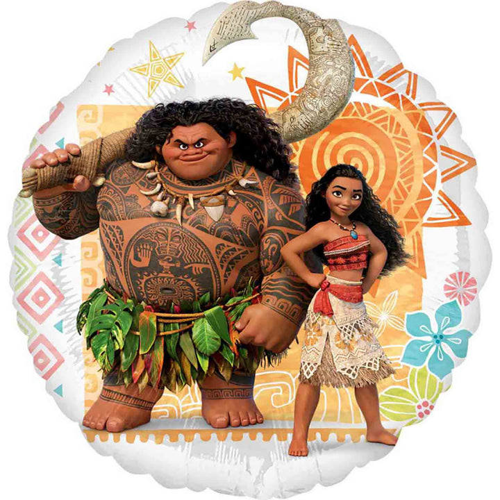 Moana & Maui 2 Different Sided Foil Balloon