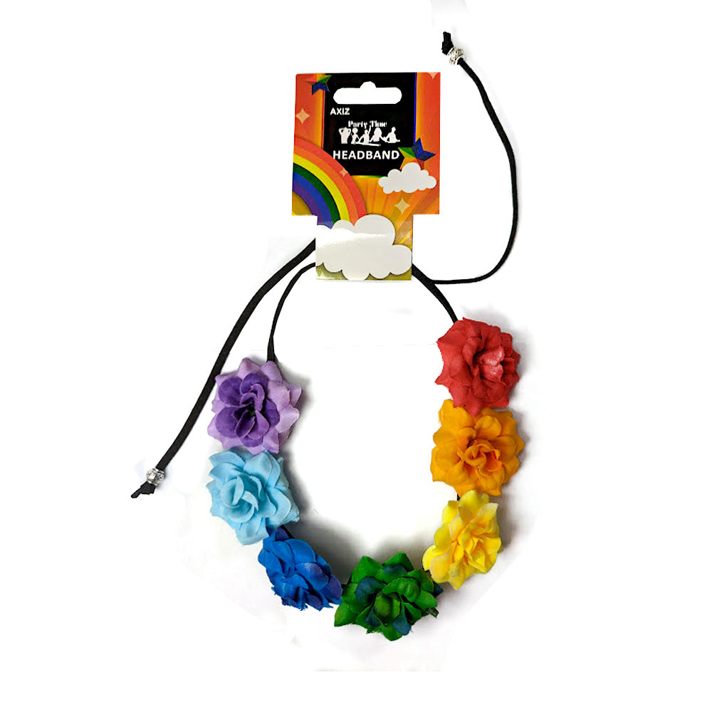 Rainbow Daisy Headband