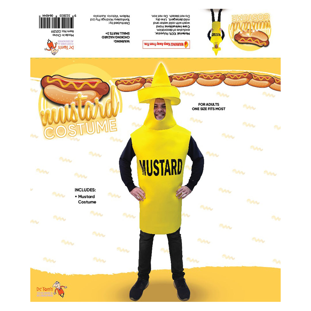 Mustard Bottle Costume