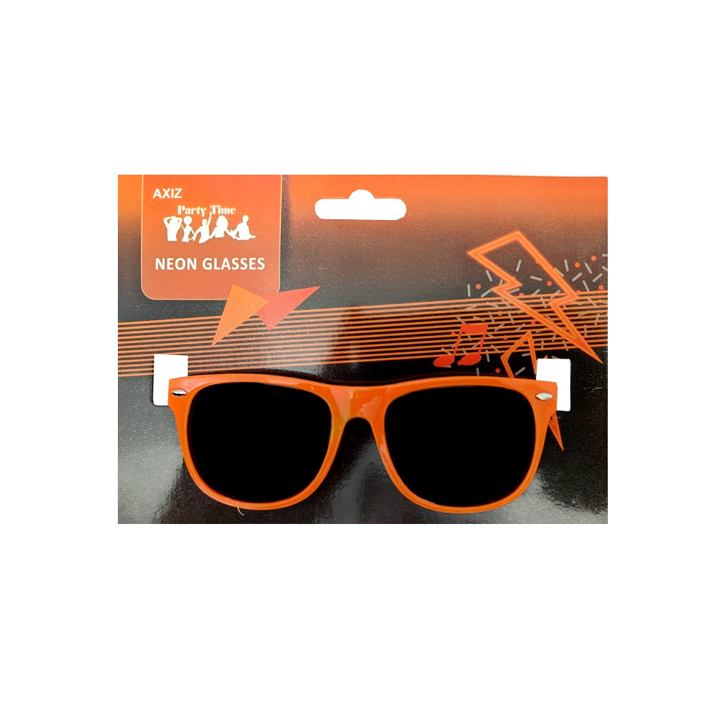 Neon Orange Sunglasses