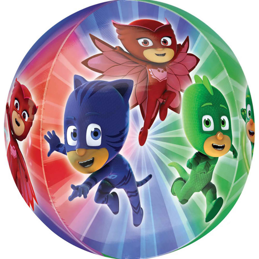 Orbz XL PJ Masks Clear Balloon