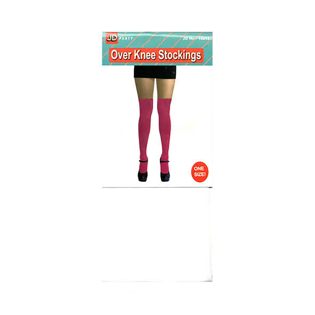 Over Knee Stockings red